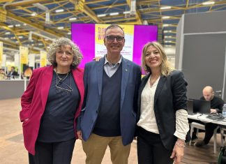 No a retromarce sul Green Deal, la commissione Ue contraddittoria Maria Grazia Mammuccini, presidente di FederBio, Angelo Gentili, responsabile agricoltura di Legambiente e Barbara Nappini, presidente di Slow Food Italia