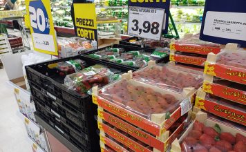 Abbondante e di qualit&agrave; l'offerta di fragole nei negozi
