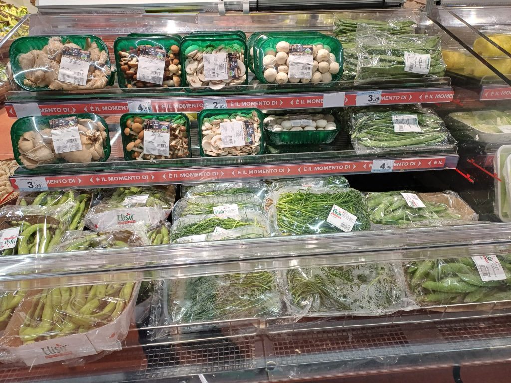 Banco verdura di stagione