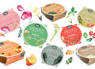 Sipo, linea pesti freschi di verdura