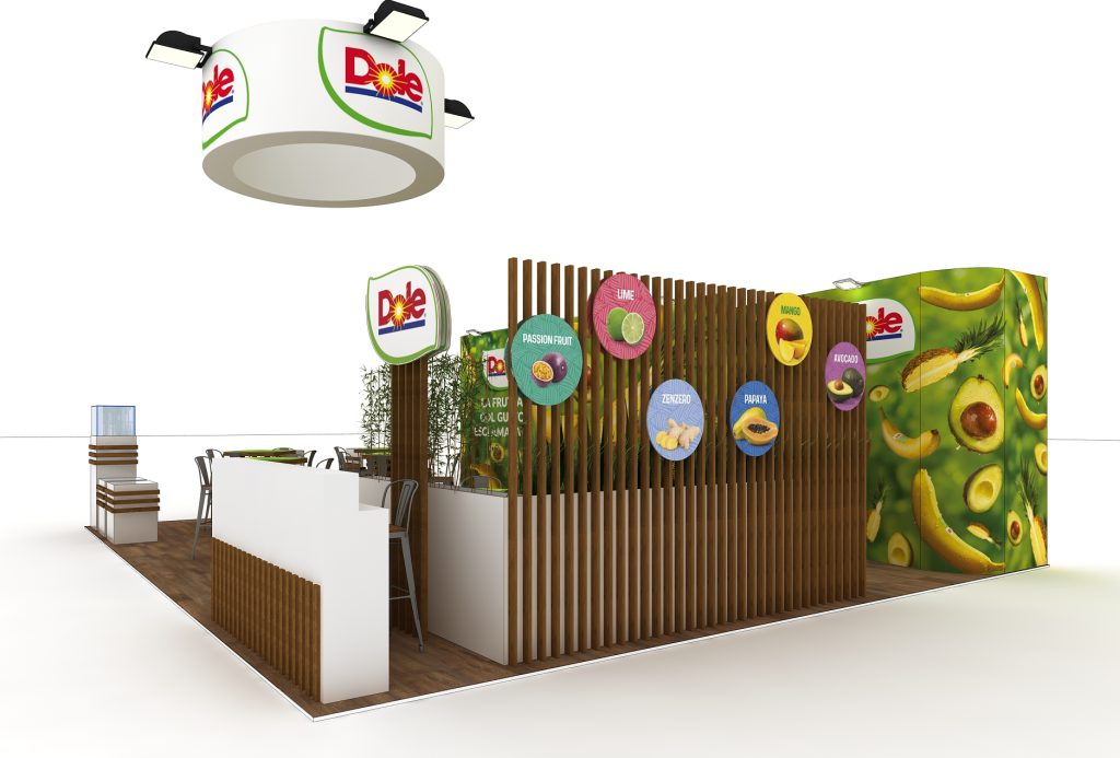 Lo stand di Dole Italia a Macfrut 2025