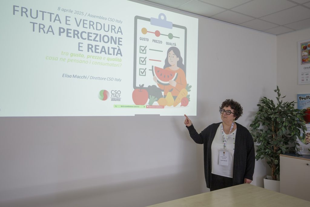 Elisa Macchi, direttrice di Cso Italy presenta la ricerca