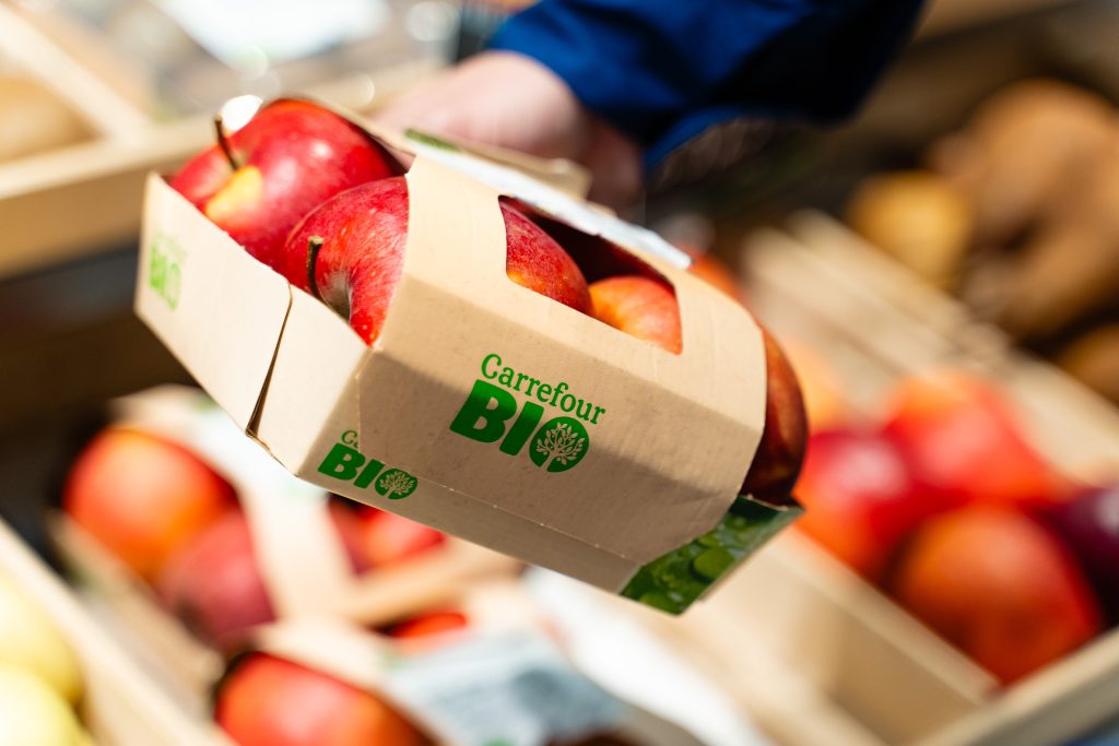 Carrefour propone già 50 referenze Carrefour Bio a meno di 1 euro