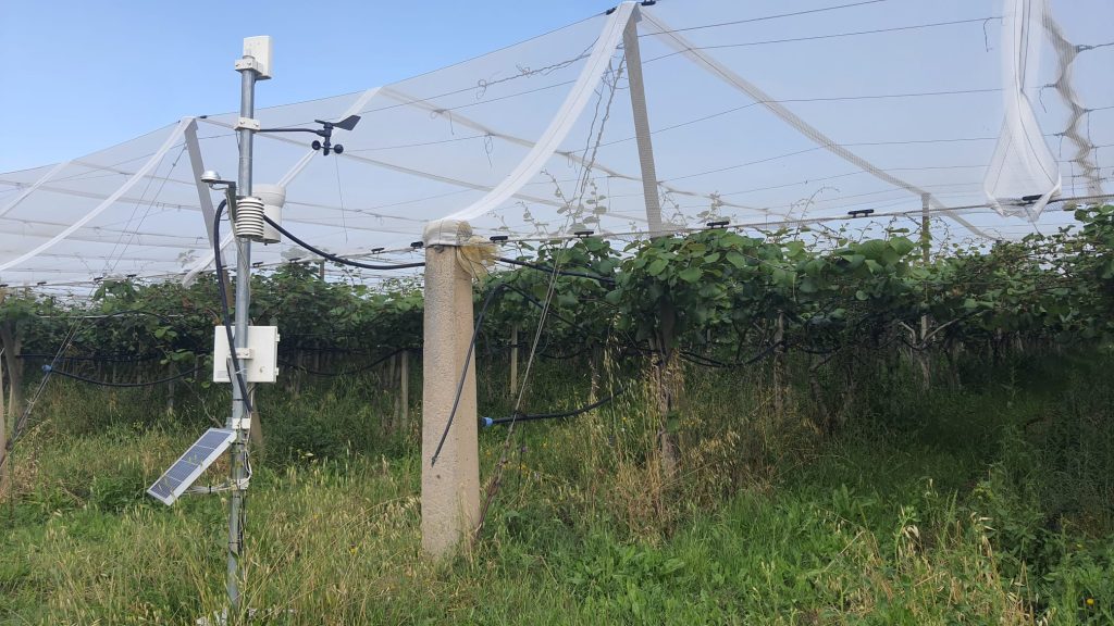 Progetto Quality Kiwi, centralina meteo
