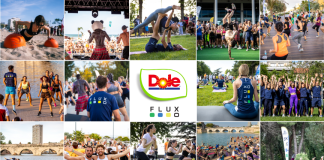 L'outdoor diventa una palestra con Dole Italia e Fluxo Movement