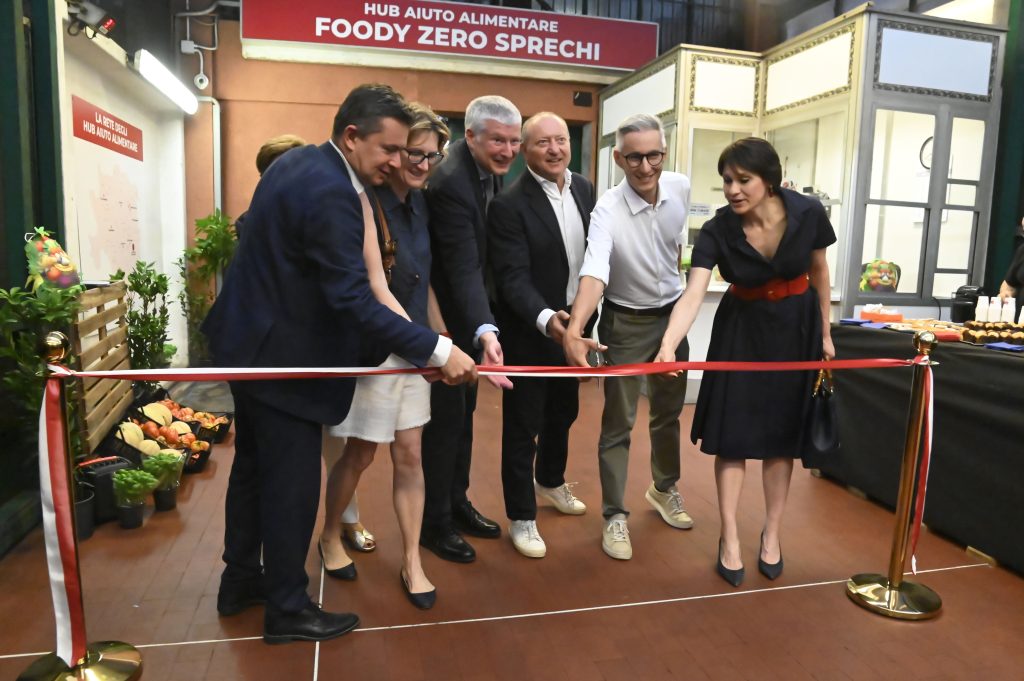 L'inaugurazione della nuova sede di Foody Zero Sprechi