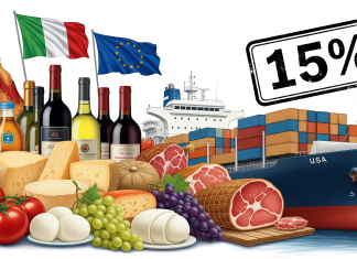 L'accordo Ue-Usa prevede dazi generalizzati del 15% per le esportazioni di prodotti europei negli Stati Uniti