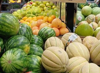 In calo le quotazioni di angurie e meloni