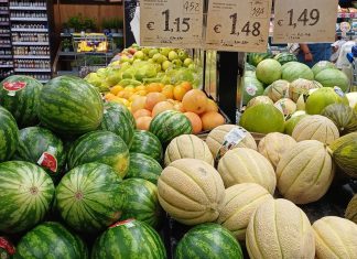 Le alte temperature spingono la domanda di angurie e meloni