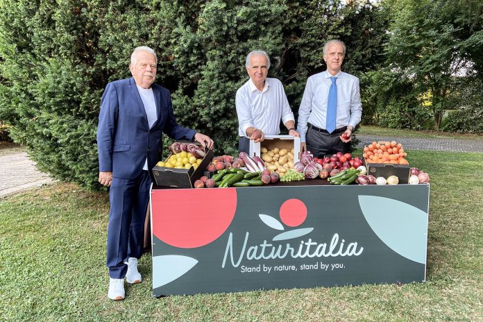 naturitalia Da sinistra, Roberto Cera, presidente Naturitalia, Gabriele Ferri, direttore generale e Augusto Renella, export coordinator e marketing R&D manager