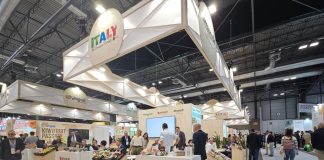 Lo stand della collettiva Italy a Fruit Attraction