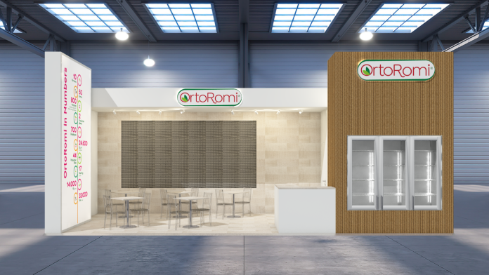 ortoromi Lo stand di OrtoRomi per Fruit Attraction