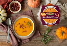 La Linea Verde rinnova la gamma delle zuppe fresche DimmidiSì Vellutata di Zucca e Bacon La Linea Verde Dimmidisì