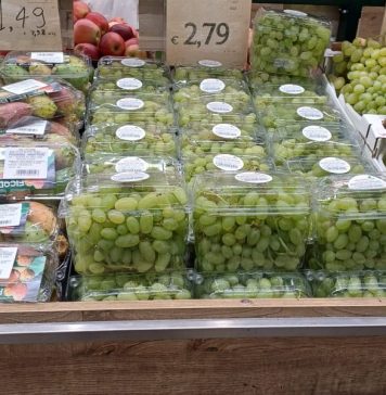 Ortofrutta, a marzo consumi in calo del 3% dopo un trimestre stabile In forte crescita i volumi dell'uva da tavola nel primo trimestre 2026
