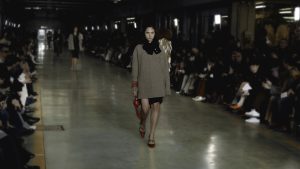 La mela envy protagonista alla scorsa Milano Fashion Week