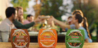 Un frame dello spot dedicato alle zuppe Fresche La Linea Verde DimmidiSì