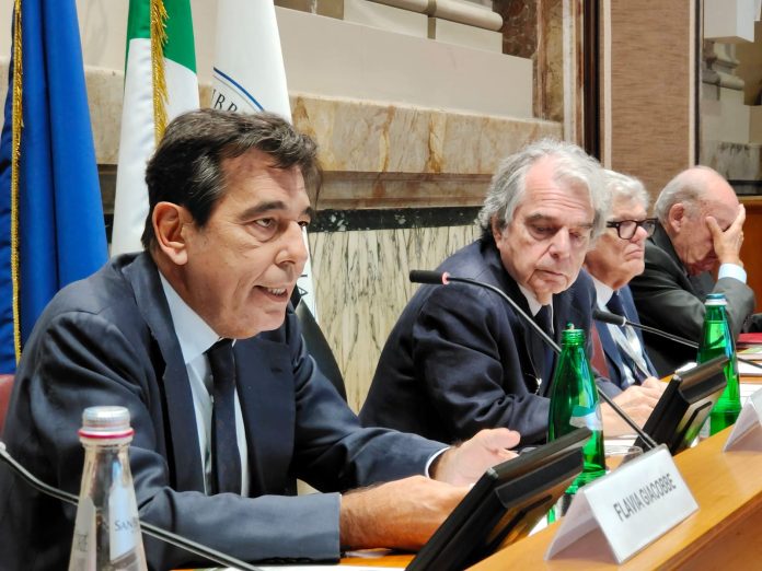 Fabio Massimo Pallottini, Presidente di Italmercati, presentazione del Rapporto Italmercati-Ismea al Cnel