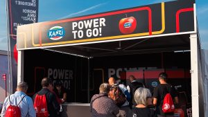 Lo stand Kanzi alla Deejay Ten