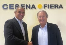 Paolo Borgio Event manager di Macfrut Paolo Borgio e il presidente di Cesena Fiere, Patrizio Neri