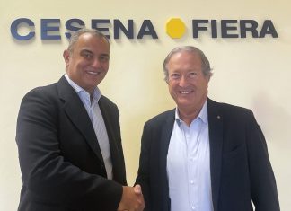 Paolo Borgio Event manager di Macfrut Paolo Borgio e il presidente di Cesena Fiere, Patrizio Neri