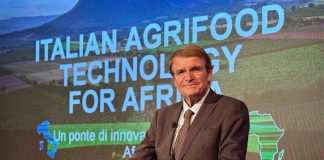 Renzo Piraccini alla presentazione del progetto Italian Agrifood Technology for Africa