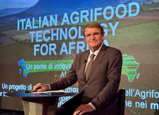 Renzo Piraccini alla presentazione del progetto Italian Agrifood Technology for Africa