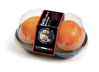 Vaschette a due frutti di cachi a polpa soda Rojo Brillante Questo l’ho fatto io