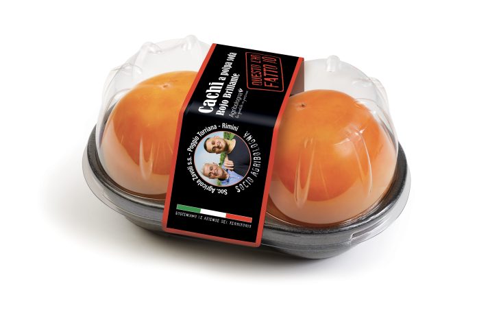 Vaschette a due frutti di cachi a polpa soda Rojo Brillante Questo l’ho fatto io