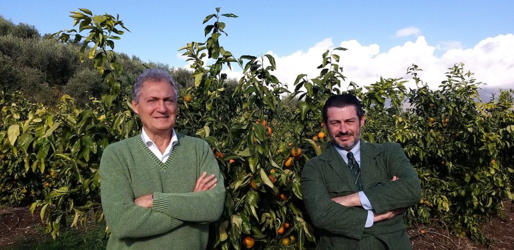 L'agronomo Francesco Perri e Marco Eleuteri, ad di Armonia (Op Melodia)