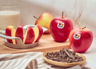 Con Applepairing Vip valorizza il punto di vendita Mela Pinova Vip e cioccolato di Modica, un abbinamento del progetto Applepairing