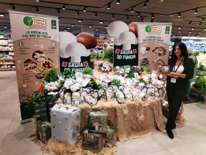 funghi in store promotion Dimar, Conad Decò