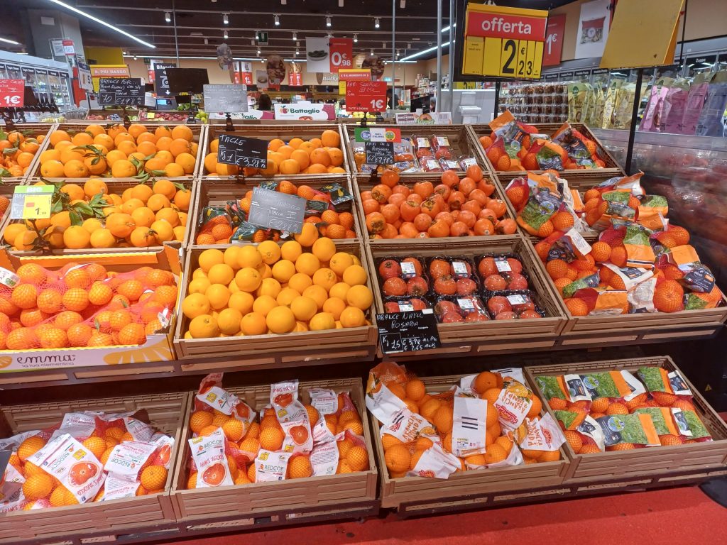 Si attende una crescita della domanda di arance e clementine