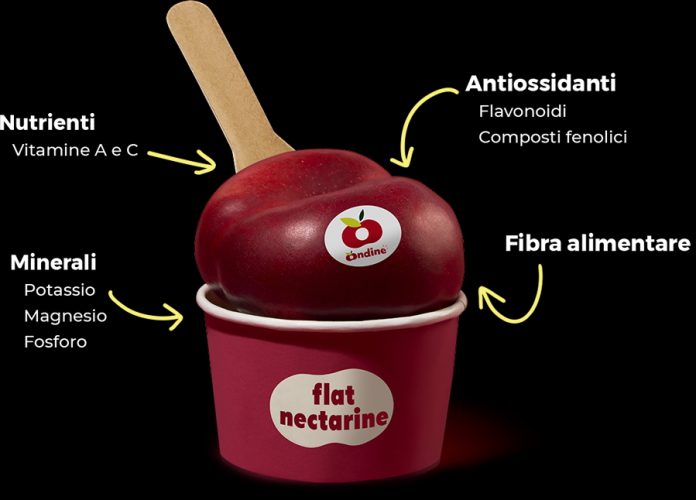 Ondine Focus da Mazzoni sulle nettarine Ondine