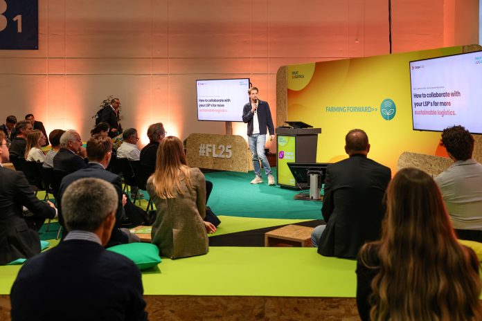 Presentazioni live delle startup al Farming Forward Stage. (Copyright: Messe Berlin)