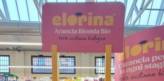 Elorina, attività promozionale in un negozio di NaturaSì