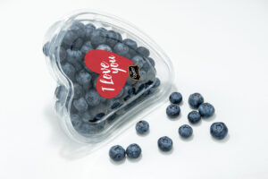 Mirtilli F.lli Orsero limited edition per San Valentino con pack a forma di cuore