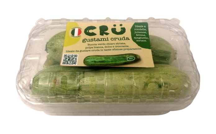 Zucchina Crü confezionata
