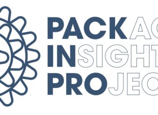 Il logo del marchio di sostenibilità per il packaging PackInPro