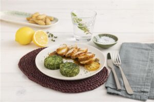 Coccole Bonduelle abbinato a pollo grigliato