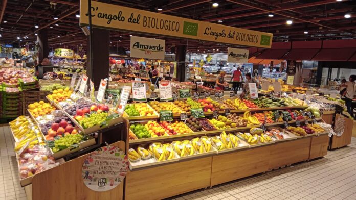 Isola Bio Apofruit a Seriate, in provincia di Bergamo