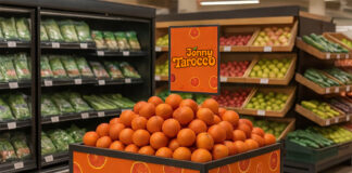 Il nuovo brand in un negozio