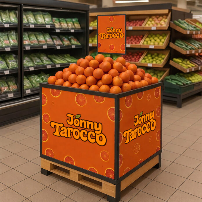 Il nuovo brand in un negozio