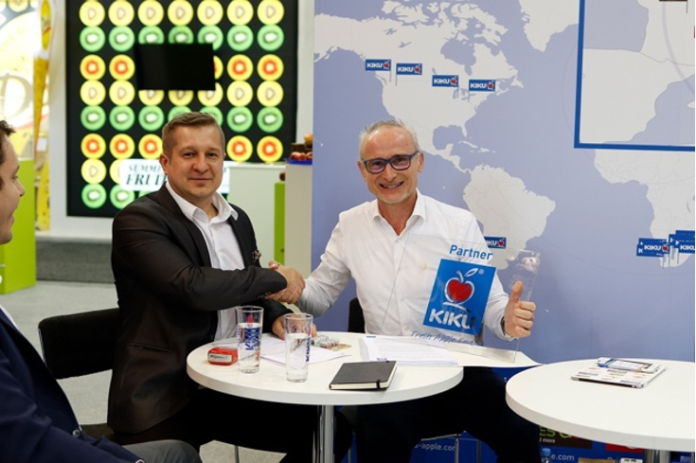 Jürgen Braun (ceo Adema) con Tomislav Pavic (Fragaria)