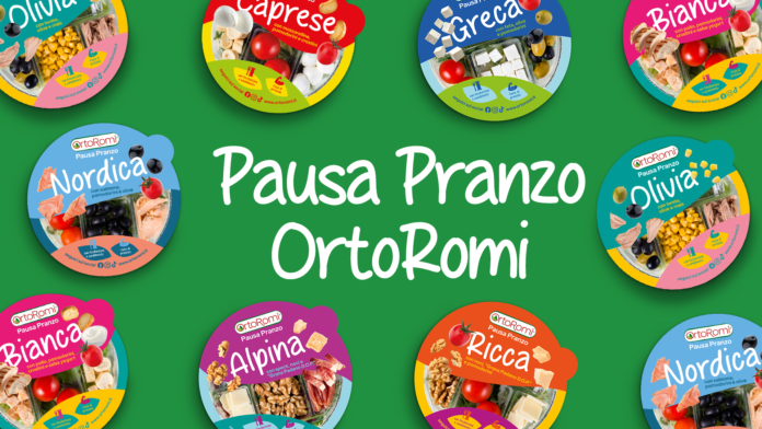 Ortoromi_Linea Pausa_Pranzo La linea OrtoRomi Pausa Pranzo