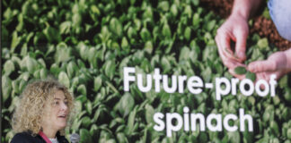 Simona Toloni, responsabile spinacio Italia Per Rijk Zwaan al Summit di Napoli