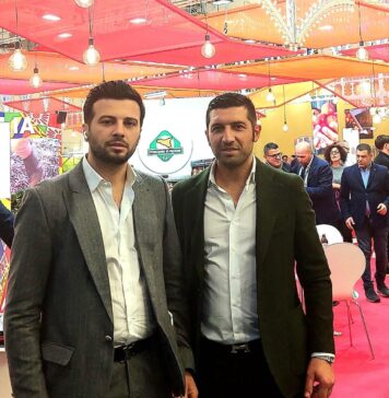 Vincenzo Di Pasquale (a sinistra) con il fratello Angelo, che guidano l'azienda di famiglia