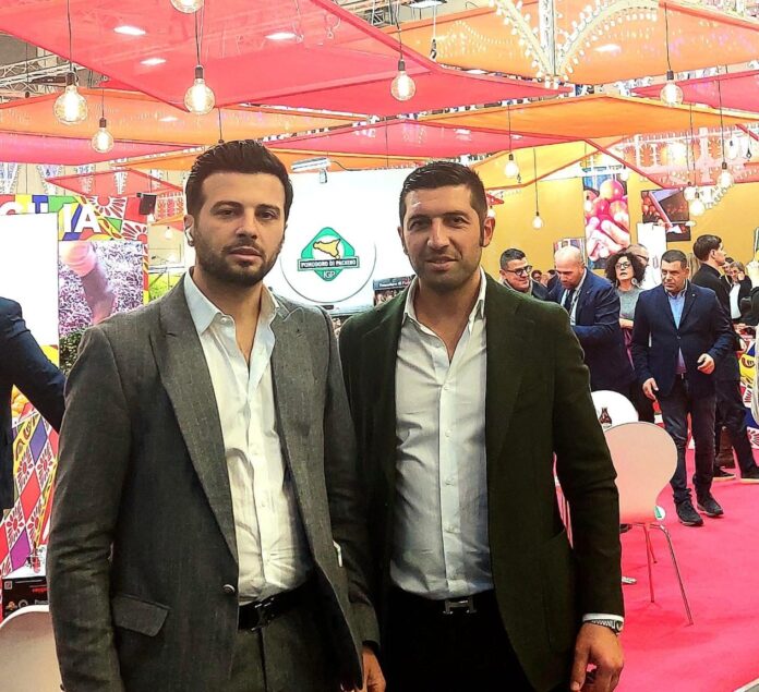 donnalia Vincenzo Di Pasquale (a sinistra) con il fratello Angelo, che guidano l'azienda di famiglia