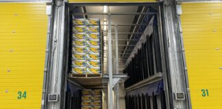 La sede logistica nel New Jersey
