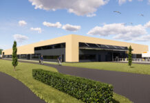 Rendering dell'ampliamento dell'impianto produttivo di Basf Nunhems, in Olanda