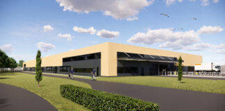 Rendering dell'ampliamento dell'impianto produttivo di Basf Nunhems, in Olanda